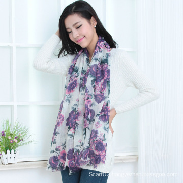 Wool Printed Shawl (13-BR020302-2.1)